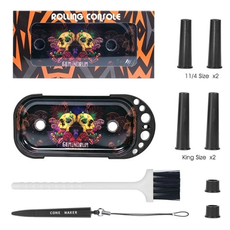 Rolling Tray Console "GEMINORUM" 21,6x9,8cm