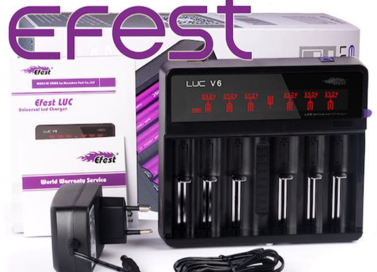 Efest LUC V6 Ladegerät