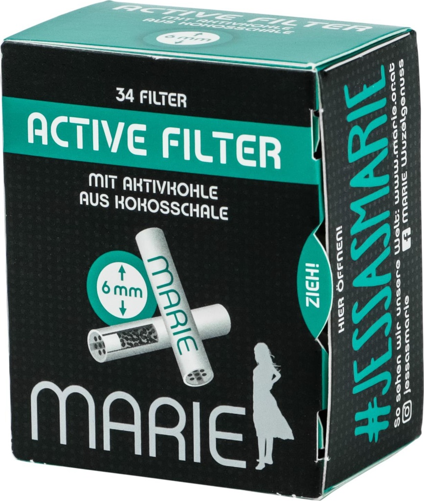 Marie Aktive Filter 6mm 34 Stk.
