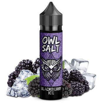OWL Salt Black Arctic (Blackberry Ice) – 10ml Aroma (Longfill)