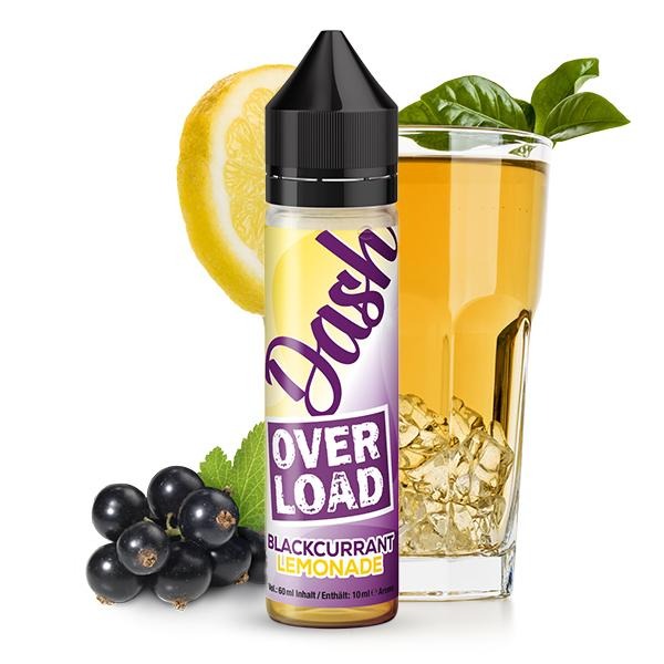 Dash Overload - Blackcurrant Lemonade (BCL) – 10ml Aroma (Longfill)