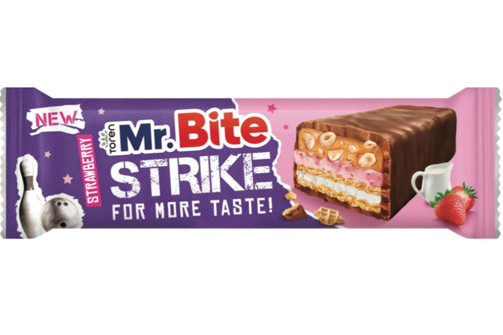 Mr. Bite Strike Strawberry 40g
