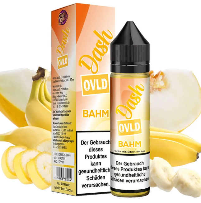Dash Overload - Banana Honeymelon (BAHM) – 10ml Aroma (Longfill)