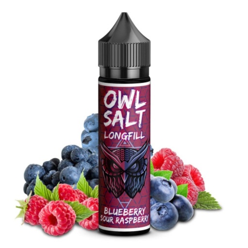 [P0021367] OWL Salt Blue & Pink (Blueberry Sour Raspberry) – 10ml Aroma (Longfill)