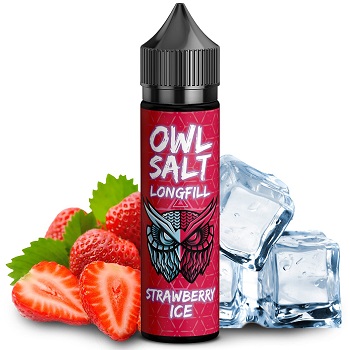 [P0021372] OWL Salt Red Chill (Strawberry Ice) – 10ml Aroma (Longfill)