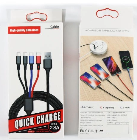 [P0023937] USB A auf 2xUSB-C / 1x Lightning / 1x USB Micro