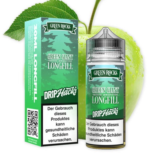 [P0024304] Green Rocks Green Giant – 30ml Aroma (Longfill) by Drip Hacks